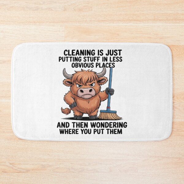 Item preview, Cleaning is Just Putting Stuff in Less Obvious Places designed and sold by ticlitule.
