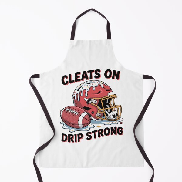 Item preview, Cleats On Drip Strong Football Ice Cream Drip with Sprinkles designed and sold by ticlitule.