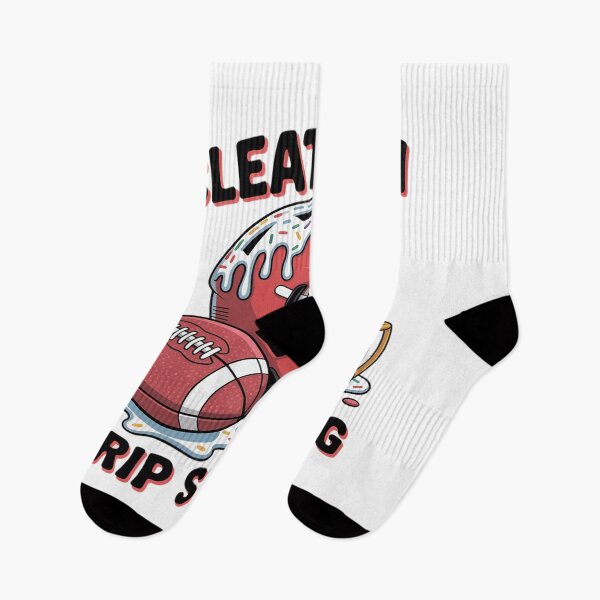 Item preview, Cleats On Drip Strong Football Ice Cream Drip with Sprinkles designed and sold by ticlitule.