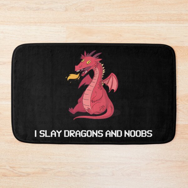 Item preview,  I Slay Dragons And Noobs Gamer designed and sold by AngelLazareno.