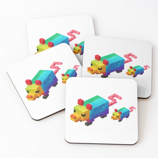 Item preview, 3d Rainbow Rat and baby Rat designed and sold by AdiDsgn.