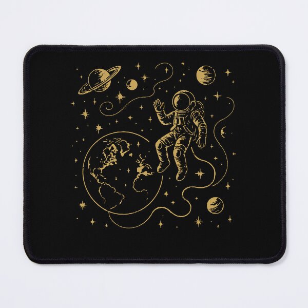 Item preview, Space Astronaut Exploring Solar Planets designed and sold by LuminOrb.
