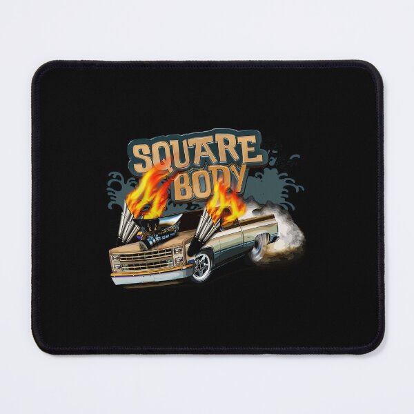 Item preview, Square Body Burnout Flames Classic Truck Power designed and sold by Witchwayto254.