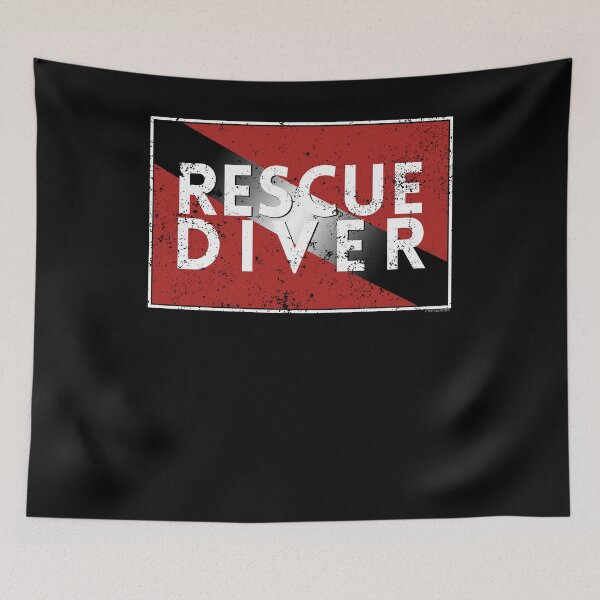 Item preview, Scuba Dive Flag Shirt Rescue Diver Search Rescue Diver designed and sold by shoppzee.