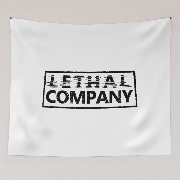 Item preview, Lethal Company Game Logo designed and sold by PetteriTyppo.
