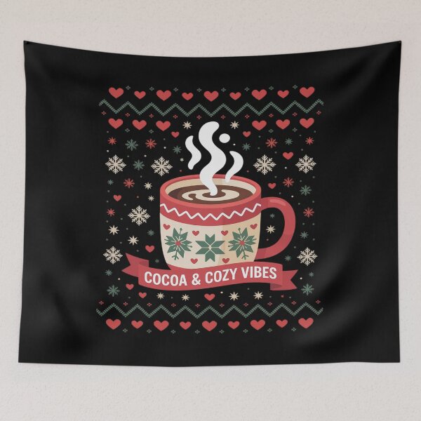 Item preview, Cocoa Cozy Vibes Hot Chocolate Fall designed and sold by tabdejinti.