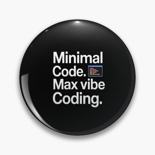 Item preview, Coding Minimal Code. Max Vibe Programmer designed and sold by tabdejinti.