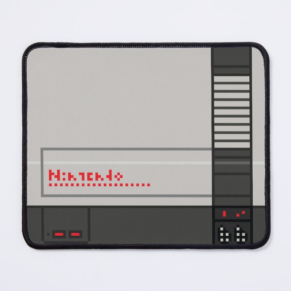 Item preview, Retro 8-Bit Front-Loader Grey Console designed and sold by Pixel King.