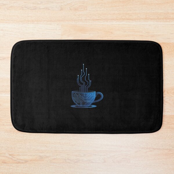 Item preview, Coffee and Code Circuit Art designed and sold by tabdejinti.