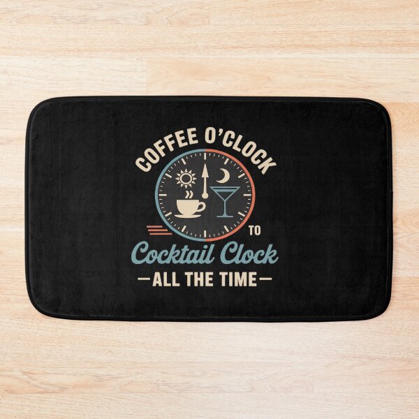 Item preview, Coffee O’Clock to Cocktail O’Clock Clock designed and sold by tabdejinti.