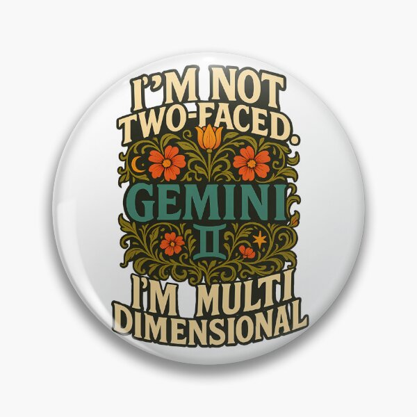Item preview, Gemini I’m not two-faced. I’m multi-dimensional." Art Nouveau T-Shirt | Astrology Humor designed and sold by MySpiritTravels.
