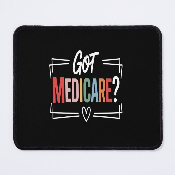 Item preview, Colorful Healthcare Typography for Medicare designed and sold by tabdejinti.