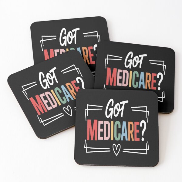 Item preview, Colorful Healthcare Typography for Medicare designed and sold by tabdejinti.