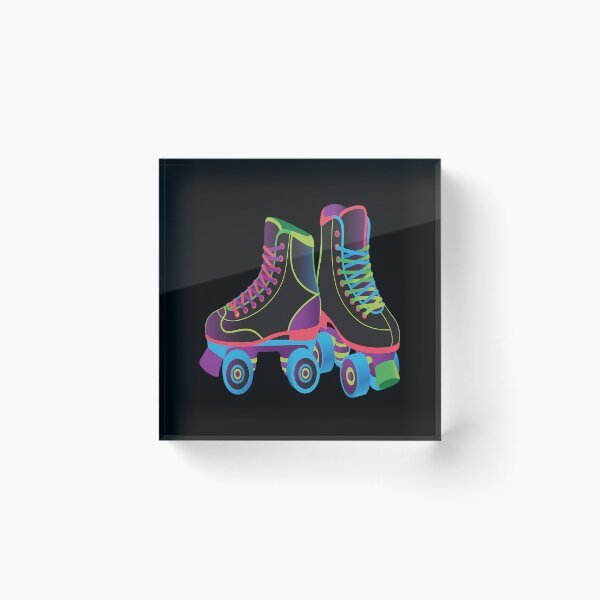 Item preview, Colourfull Roller Skate Novelty Graphic Rollerskate Skating designed and sold by tabdejinti.