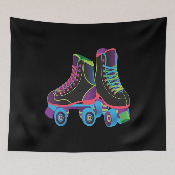 Item preview, Colourfull Roller Skate Novelty Graphic Rollerskate Skating designed and sold by tabdejinti.