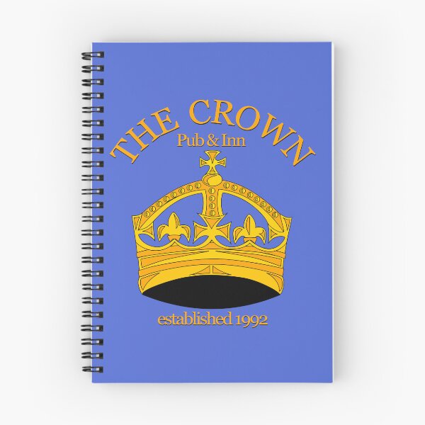 Item preview, The Crown Pub and Inn Established 1992 from Men Behaving Badly designed and sold by Rewatch-Podcast.