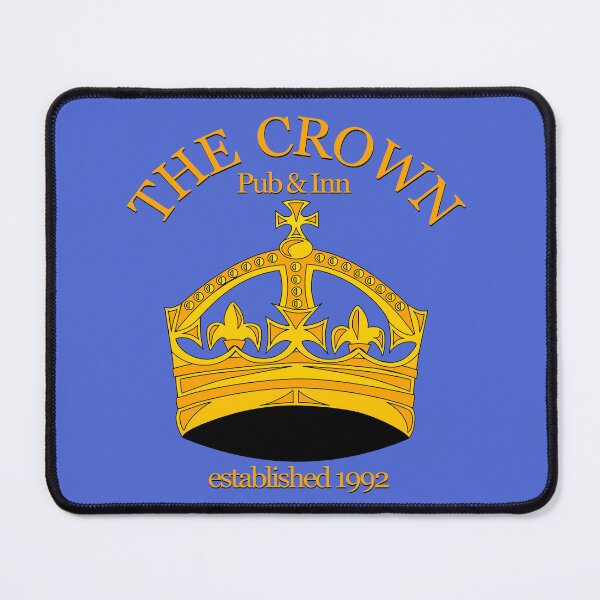 Item preview, The Crown Pub and Inn Established 1992 from Men Behaving Badly designed and sold by Rewatch-Podcast.