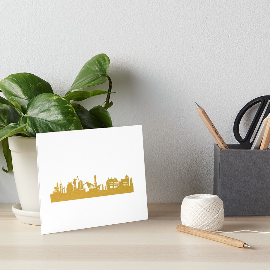 Item preview, Art Board Print designed and sold by 44spaces.