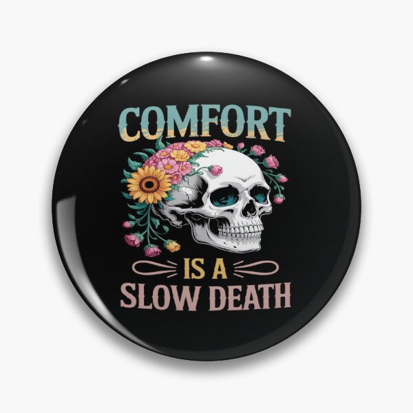Item preview, Comfort is A Slow Death Motivation Discipline Growth designed and sold by tabdejinti.