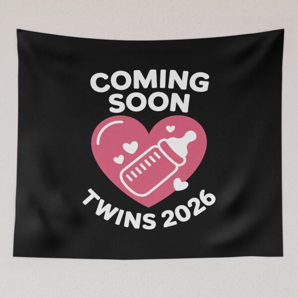 Item preview, Coming Soon Twins 2026 Baby Shower Mom Pregnancy Announce designed and sold by tabdejinti.