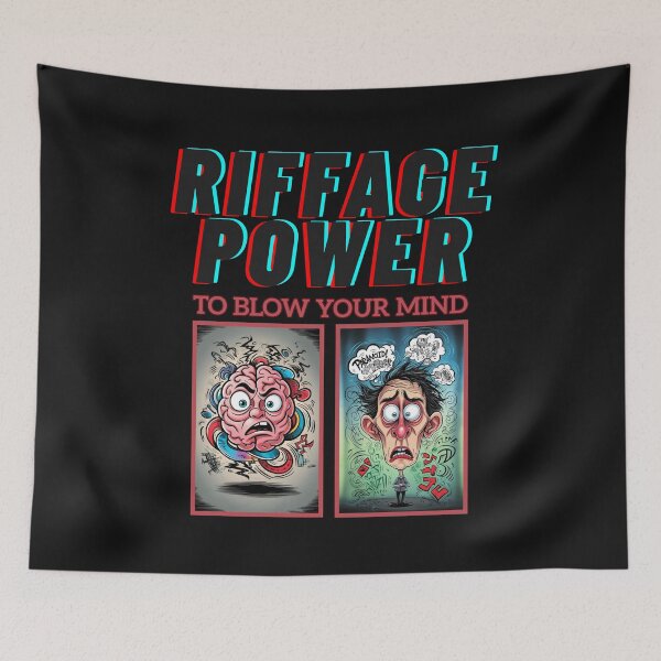 Item preview, power riff to blow your mind designed and sold by aledfychan.