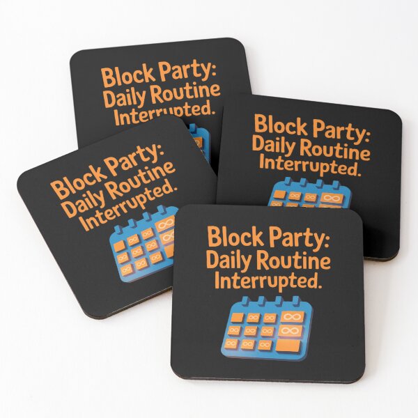 Item preview, Community Pride Block Party Daily Routine Graphic designed and sold by tabdejinti.