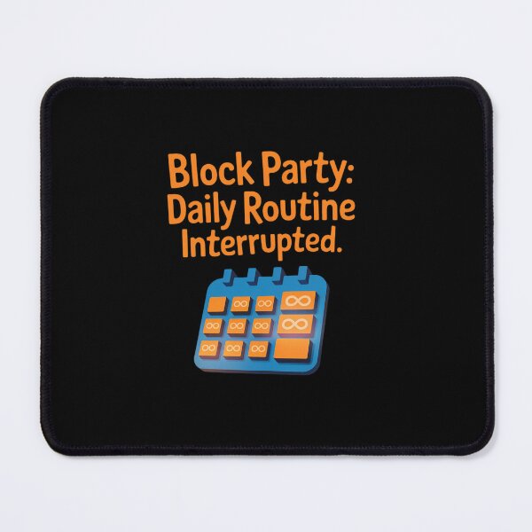 Item preview, Community Pride Block Party Daily Routine Graphic designed and sold by tabdejinti.