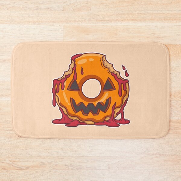 Item preview, Spooky Pumpkin Donut – Creepy Cute Halloween Treat designed and sold by BGMeYou.