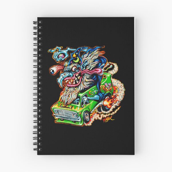 Item preview, Ratfink Wizard Monster Van Neon Flame Drive designed and sold by Witchwayto254.