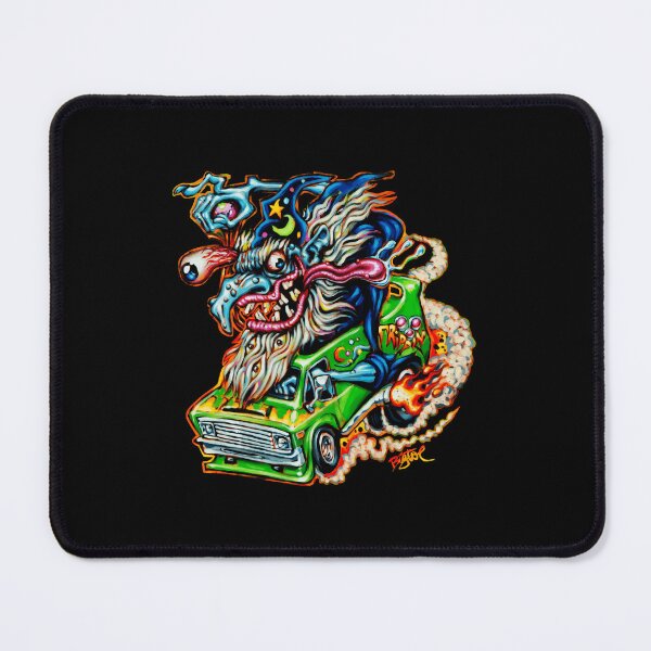 Item preview, Ratfink Wizard Monster Van Neon Flame Drive designed and sold by Witchwayto254.