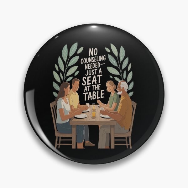 Item preview, Community Pride Dinner Table Unity Graphic Print designed and sold by tabdejinti.