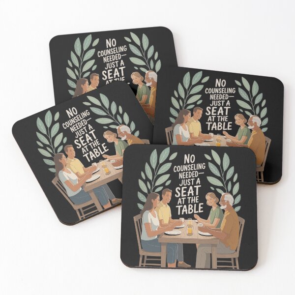 Item preview, Community Pride Dinner Table Unity Graphic Print designed and sold by tabdejinti.