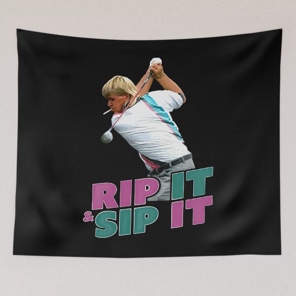 Item preview, John Daly Rip It Sip It Golf designed and sold by Sanidaarts.