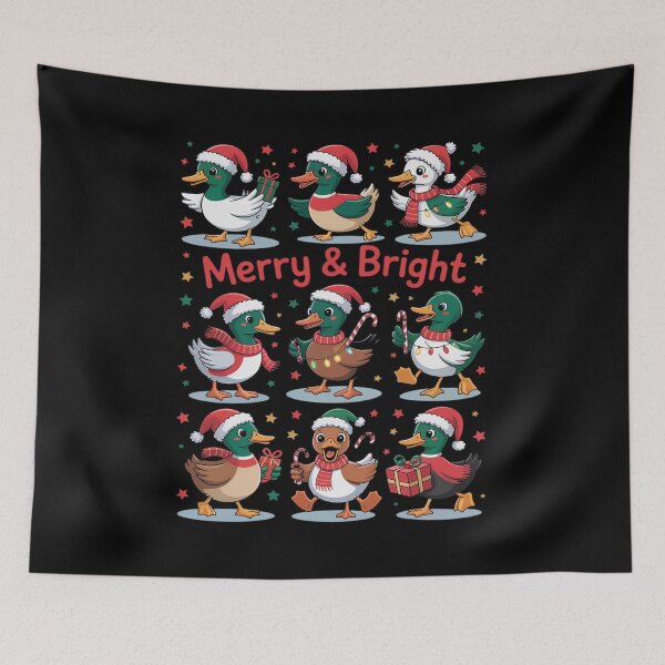 Item preview, Coquette Bow Goose Christmas Holiday Merry Goosemas designed and sold by tabdejinti.