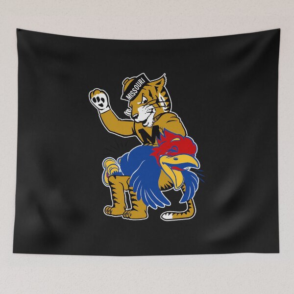 Item preview, Vintage M-U Tiger Vs. K-U Jayhawk Spanking designed and sold by AmandaKant.