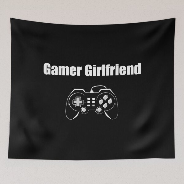 Item preview, Gamer Girlfriend With Video Game Controller White designed and sold by ROBERTROMERO3.
