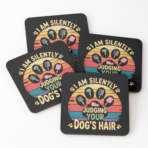 Item preview, Cool Retro Dog Groomer Paw Print Pet Grooming Style designed and sold by tabdejinti.
