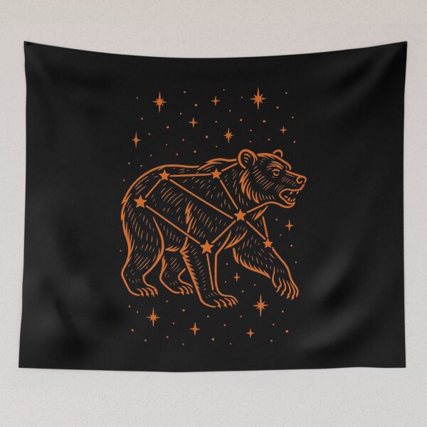 Item preview, Spiritual Occultism Bear Constellation Art designed and sold by LuminOrb.