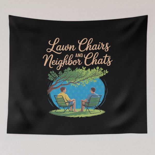Item preview, Community Pride Lawn Chairs and Neighbor Chats designed and sold by tabdejinti.