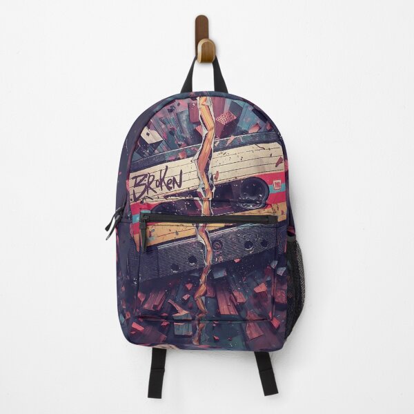 Item preview, Broken Cassette Tape - Glitchy Retro Aesthetic Design designed and sold by WHITE FLAME PRINTS.