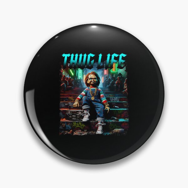 Item preview, Chucky Thug Life Graffiti Boombox  designed and sold by Jasonvoorhees21.