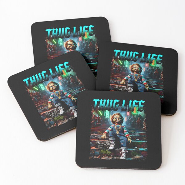 Item preview, Chucky Thug Life Graffiti Boombox  designed and sold by Jasonvoorhees21.