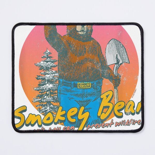 Item preview, Smokey Bear Retro Smokey Bear Art men Women designed and sold by LeonPhillip.