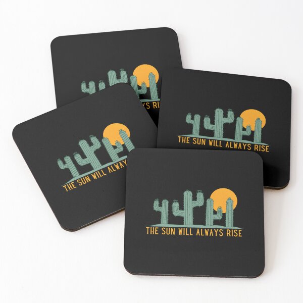 Item preview, The Sun Will Always Rise | Aesthetic Cactus Plant Design designed and sold by Colorful-Garden.