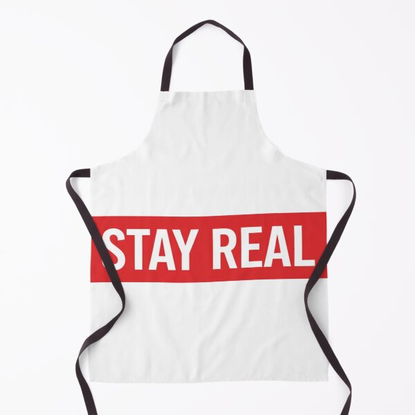 Item preview, STAY REAL Box Logo Streetwear Design – Minimal Hypebeast Typography designed and sold by Happyfreedom.