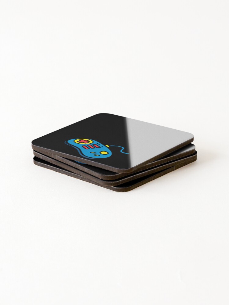 Thumbnail 4 of 5, Coasters (Set of 4), Button Basher designed and sold by ROBERTROMERO3.