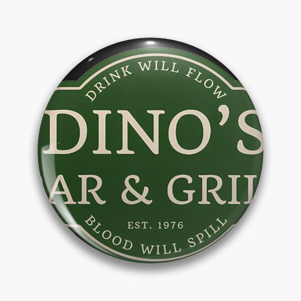 Item preview, Dino_S Bar And Grill designed and sold by RubeCasanova.