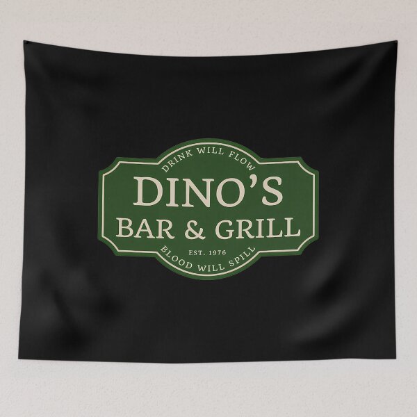 Item preview, Dino_S Bar And Grill designed and sold by RubeCasanova.