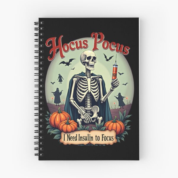 Item preview, Hocus Pocus I Need Insulin to Focus Halloween designed and sold by FrascatiStudio.