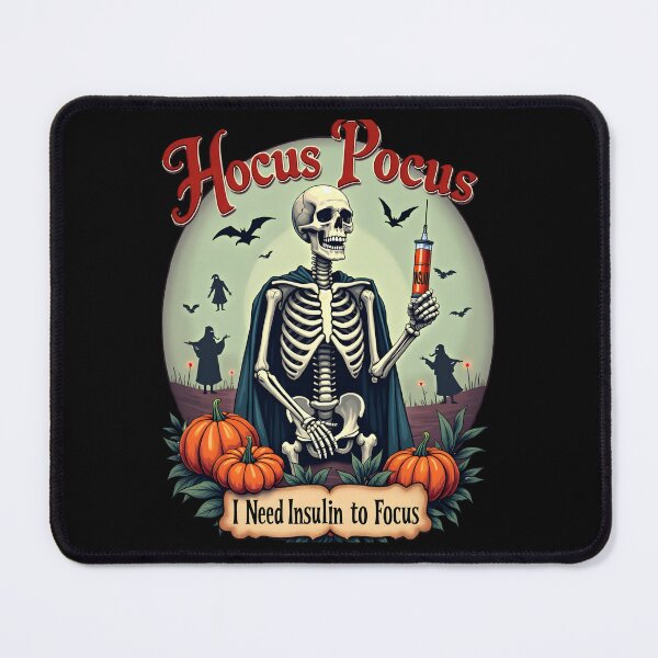 Item preview, Hocus Pocus I Need Insulin to Focus Halloween designed and sold by FrascatiStudio.